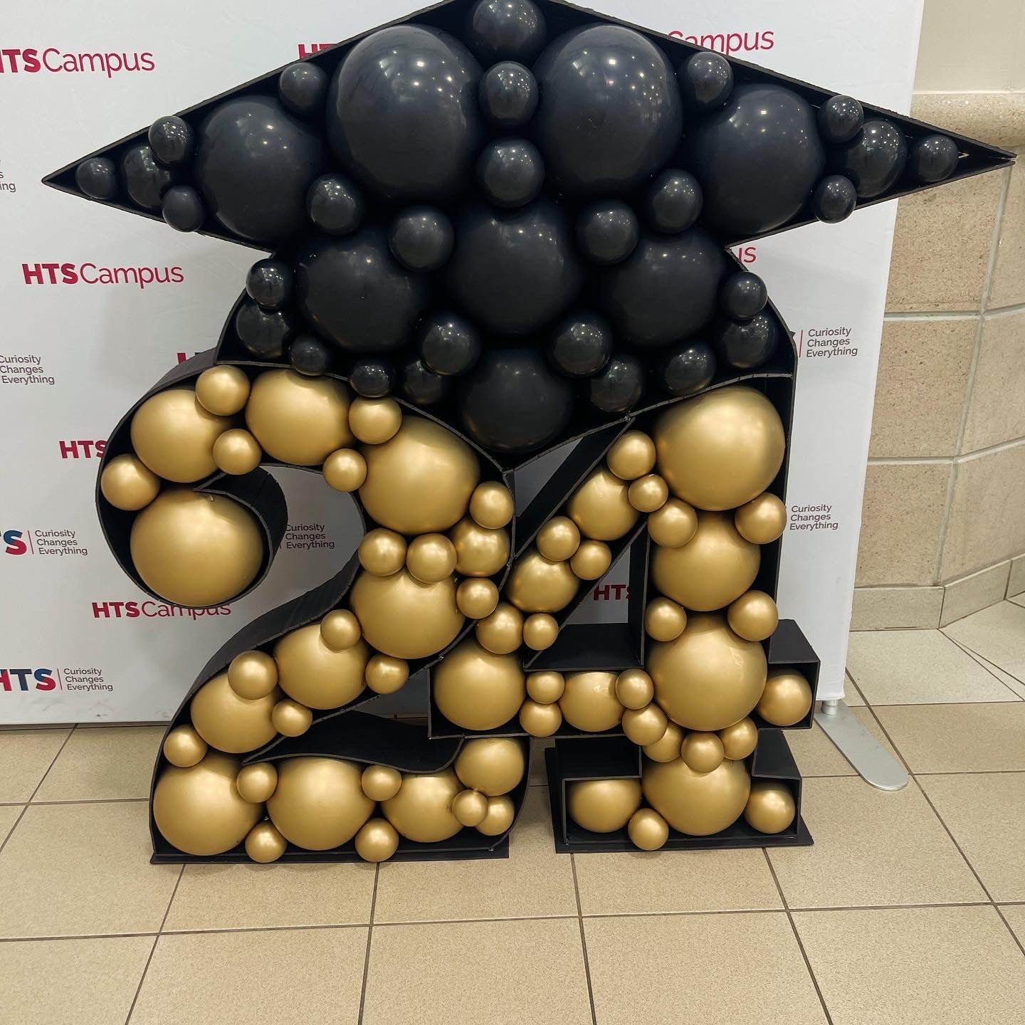 Number Balloon Mosaic